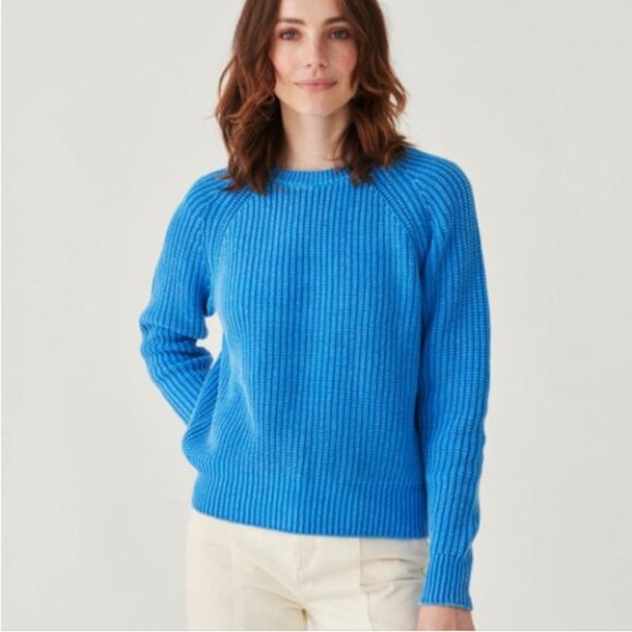 Twik by Simons chunky knit blue sweater in good condition. - Picture 1 of 5